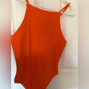 Forever 21 Bold Orange Swimsuit